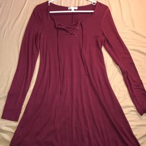 Maroon dress
